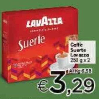 Crai Caffe Suerte Lavazza 250 gx2 offerta
