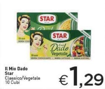Il Mio Dado Star Classico/Vegetale 10 Cubi