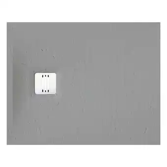 Leroy Merlin Piatto doccia ultrasottile sensea resina remix 80 x 100 cm grigio offerta
