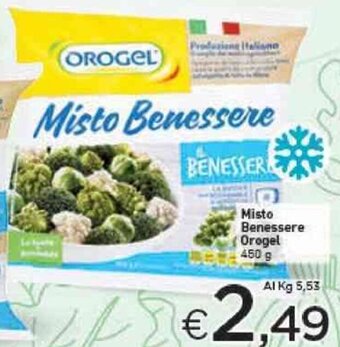 Crai Misto Benessere Orogel 450 g offerta