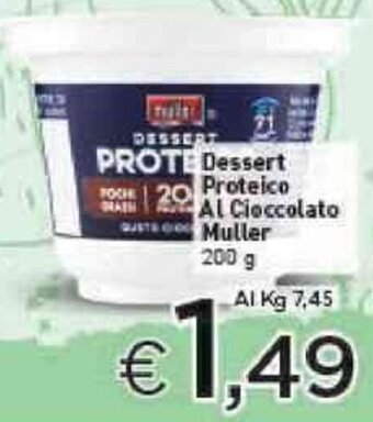 Crai Dessert Proteico Al Cioccolato Muller 200 g offerta