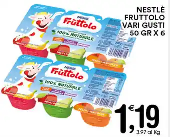 Gecop Nestlé Frùttolo 50gr x 6 offerta