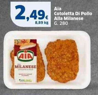 Sigma Aia Cotoletta Di Pollo Alla Milanese G. 280 offerta