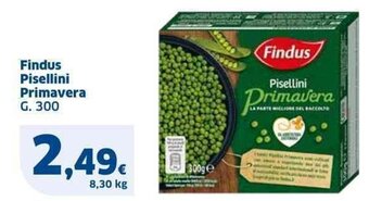 Sigma Findus Pisellini Primavera G. 300 offerta