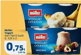 Sigma Muller Yogurt Vari Tipi E Gusti G. 125 x 2 offerta