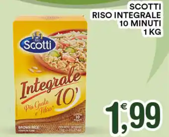 Gecop Scotti Riso Integrale 10 minuti 1kg offerta