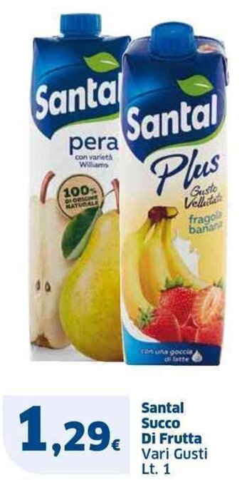 Sigma Santal Succo Di Frutta Vari Gusti Lt. 1 offerta