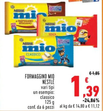Conad Superstore FORMAGGINO MIO NESTLÉ 125 g offerta