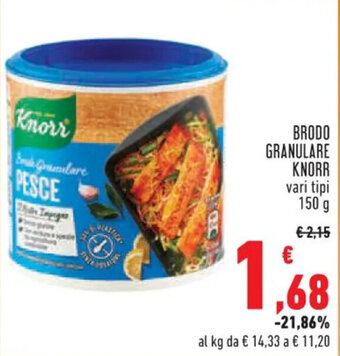 Conad Superstore BRODO GRANULARE KNORR vari tipi 150 g offerta