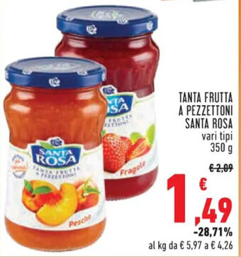 TANTA FRUTTA A PEZZETTONI SANTA ROSA vari tipi 350 g