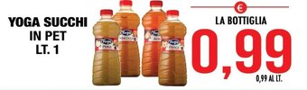 Pork's House YOGA SUCCHI IN PET LT. 1 offerta
