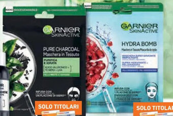 Conad Superstore MASCHERA SKIN ACTIVE GARNIER vari tipi offerta