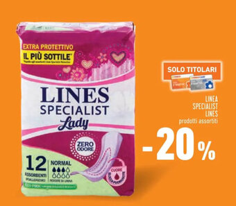 Conad Superstore LINEA SPECIALIST LINES offerta