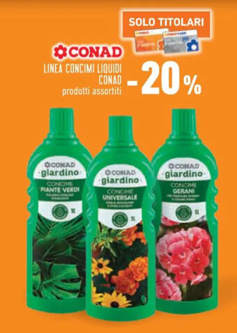 Conad Superstore LINEA CONCIMI LIQUIDI CONAD offerta