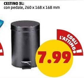 PENNY Cestino 3l offerta