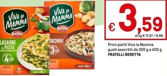 Beretta primi piatti viva la mamma