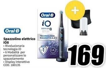 Oral b spazzolino elettrico io8
