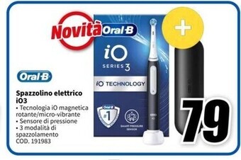 Oral b spazzolino elettrico i03