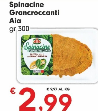 Despar Aia spinacine grancroccanti offerta