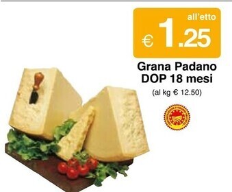 Grana padano dop 18 mesi