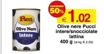 Sì con te Pucci olive nere intere offerta