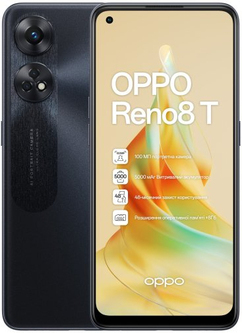 Oppo reno 8t 16,3 cm (6.43) doppia sim 4g usb tipo-c 8 gb 128 gb 5000 mah nero