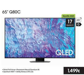 SAMSUNG QLED 65" Q80C