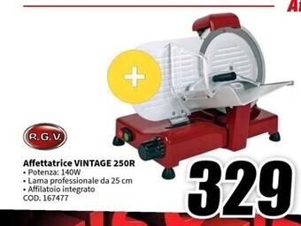 MediaWorld Rgv affettatrice vintage 250r offerta