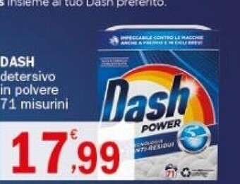 Crai Dash detersivo in polvere offerta