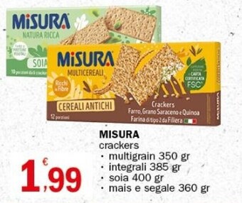 Misura crackers