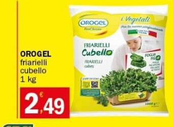 Crai Orogel friarielli cubello 1 kg offerta