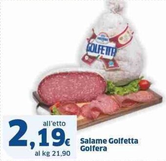 Sigma Salame Golfetta Golfera offerta