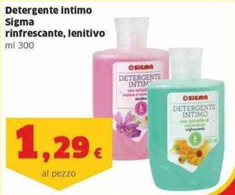 Detergente intimo Sigma rinfrescante, lenitivo ml 300