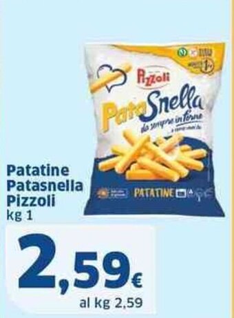 Sigma Patatine Patasnella Pizzoli kg 1 offerta