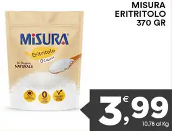 Gecop Misura Eritritolo 370gr offerta
