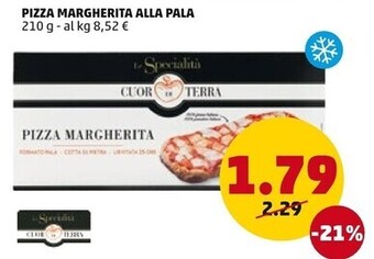 PENNY Cuor di terra pizza margherita alla pala offerta