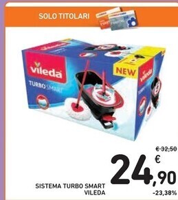 Spazio Conad Vileda sistema turbo smart offerta