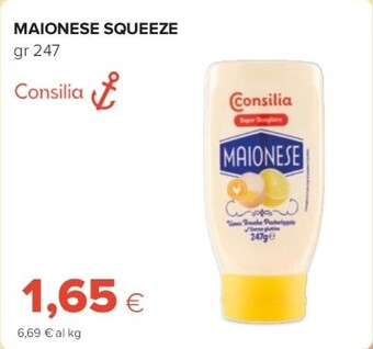 Oasi Consilia maionese squeeze offerta