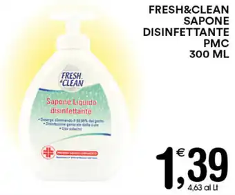Gecop Fresh & Clean Sapone Disinfettante PMC 300ml offerta