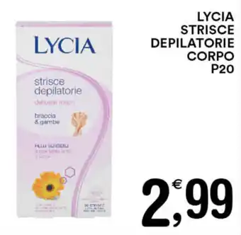 Lycia Strisce Depilatorie Corpo P20
