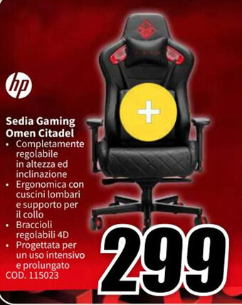 HP Sedia Gaming Omen Citadel