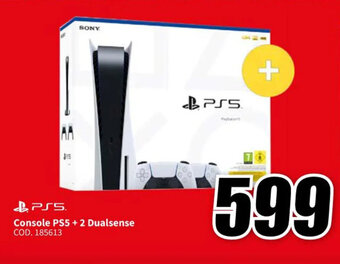 MediaWorld Console PS5 + 2 Dualsense offerta