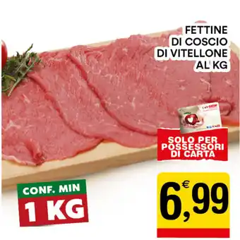 Gecop Fettine di Coscio di Vitellone offerta