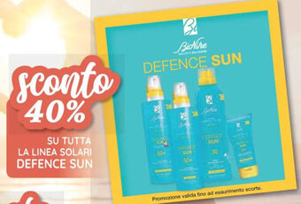 Ipercoop SU TUTTA LA LINEA SOLARI DEFENCE SUN offerta