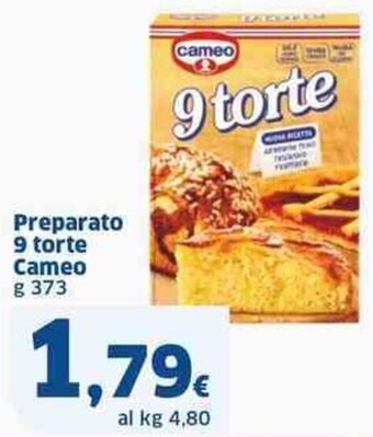 Sigma Preparato 9 torte Cameo g 373 offerta