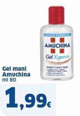 Sigma Gel mani Amuchina ml 80 offerta