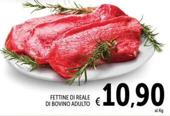 Spazio Conad FETTINE DI REALE DI BOVINO ADULTO offerta