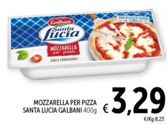 Spazio Conad MOZZARELLA PER PIZZA SANTA LUCIA GALBANI 400g offerta