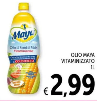 Spazio Conad OLIO MAYA VITAMINIZZATO 1L offerta