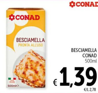 Spazio Conad BESCIAMELLA CONAD 500ml offerta